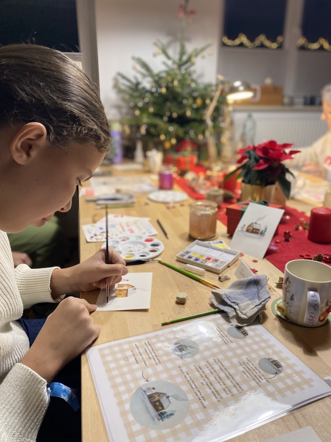 COMPLET🎄✨ ATELIER AQUARELLE MUNICH - Paysage d'hiver - 17 Janvier 2026